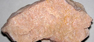 Feldspar mineral specimen