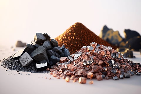 Minerals and metallurgy powder processing
